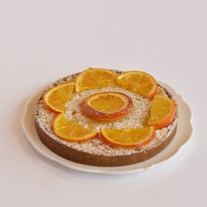 tarte frangipane orange cours patisserie enfants Lyon Vienne Isere