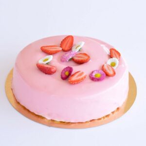 cours patisserie fraisier revisité