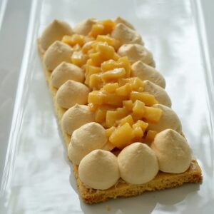 cours patisserie enfant sable breton caramel beurre salée pistaches caramelisees