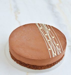 cours patisserie enfants à Valencin-entremets tout chocolat