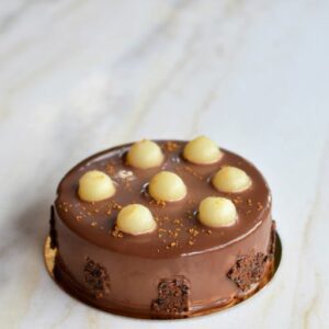 COURS ATISSERIE ENTREMETS POIRE CHOCOLAT