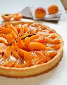 crumble tarte abricots cours patissserie enfants Bourgoin