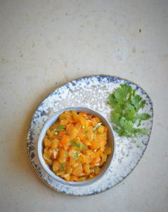 recette aperitif chutney ananas poivron curry