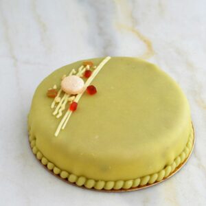 recette en cours de patisserie Gateau Ambassadeur