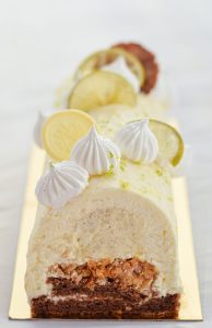 cours patisserie Buche Vanille citron