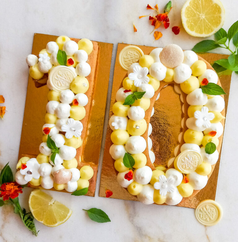 Cours patisserie number cake citron meringue