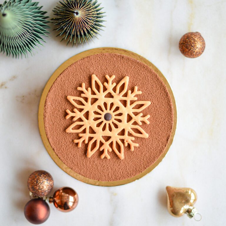 Royal Trianon chocolat praliné decor de Noel
